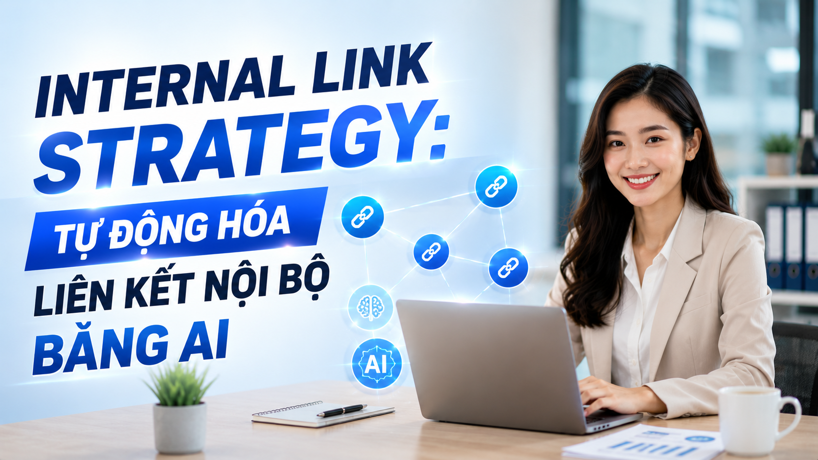Internal Link Strategy Tự động hóa liên kết nội bộ bằng AI